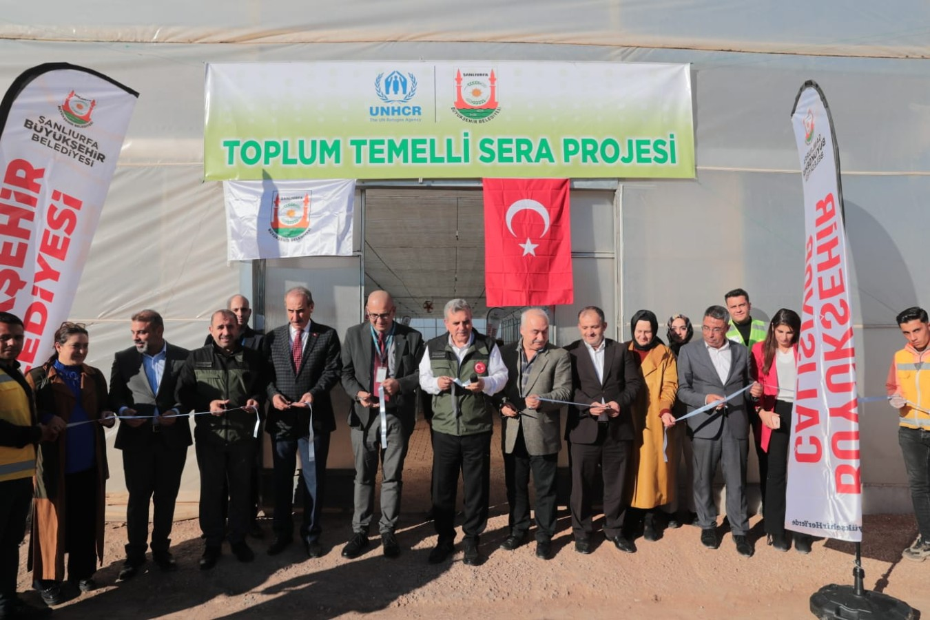 Toplum Temelli Sera Projesinin açılışı yapıldı