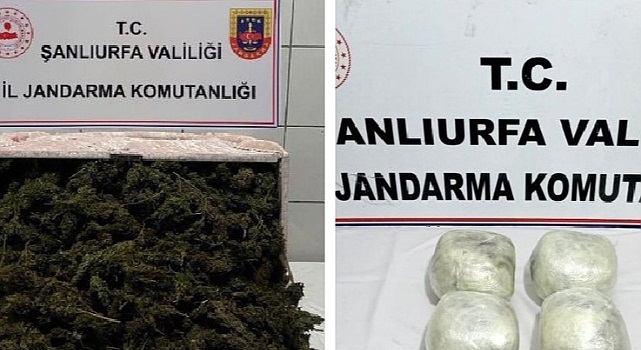 Şanlıurfa uyuşturucu operasyonu! 35 kilo esrar ele geçirildi