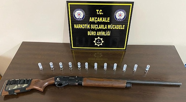 Suç makinası Akçakale'de yakayı ele verdi