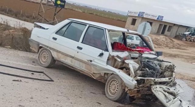 Suruç’ta trafik kazası, 1 yaralı!