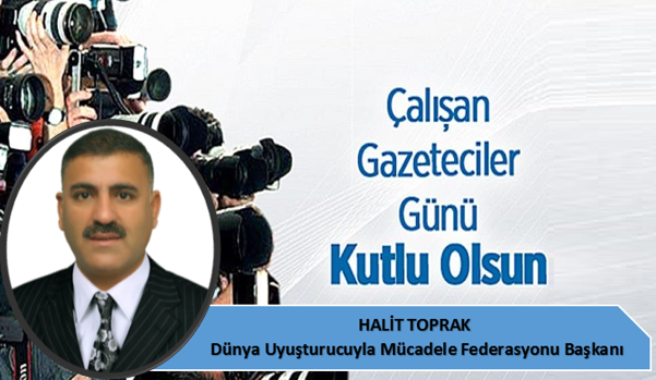 Başkan Toprak’tan Çalışan Gazeteciler Günü mesajı