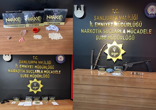 Urfa’da uyuşturucu operasyonu! 10 tutuklama