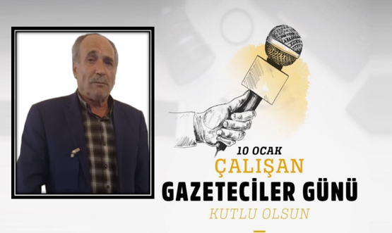 Başkan Çetinkaya’dan Çalışan Gazeteciler Günü mesajı