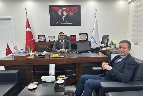 Başkan Karadağ’dan Başkan Tekin’e ziyaret!