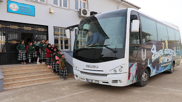 Sanal gerçeklik otobüsü Şanlıurfa yollarında!