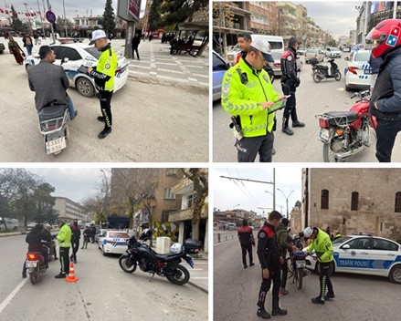 Urfa'da şok uygulama! 164 araç sürücüsüne ceza kesildi