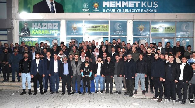 Eyyübiye'de muhteşem coşkulu büro açılışı!