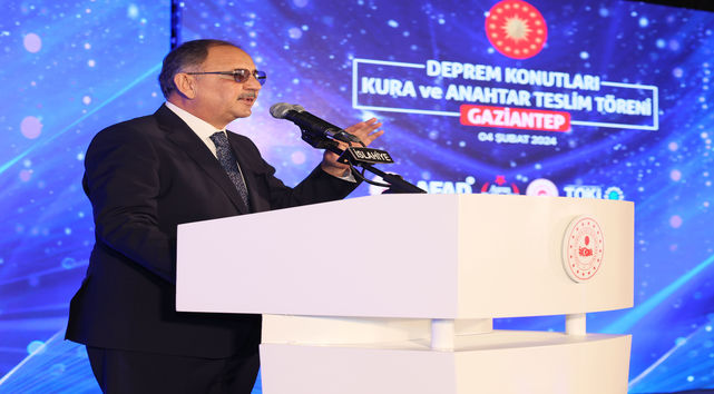 Bakan Özhaseki: Sene sonuna kadar 200 bin konutu teslim edeceğiz