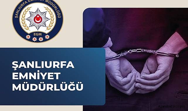 Bekçiler firari şahıs Akçakale'de yakalandı!