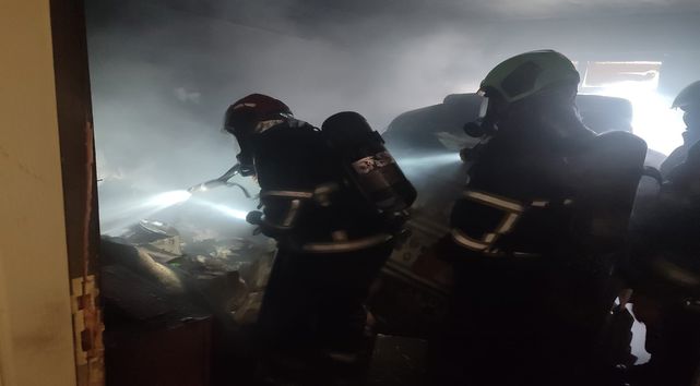 Eyyübiye mesken yangını! Ev kullanılmaz hale geldi