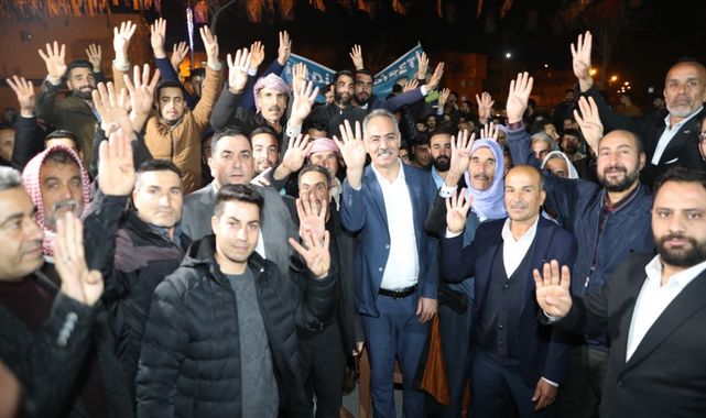 Eyyübiye'de aşiretler Mehmet Kuş ile tek yürek oldu!