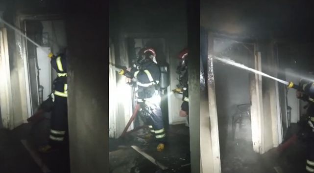 Eyyübiye'de mesken yangını! Ev kullanılmaz hale geldi
