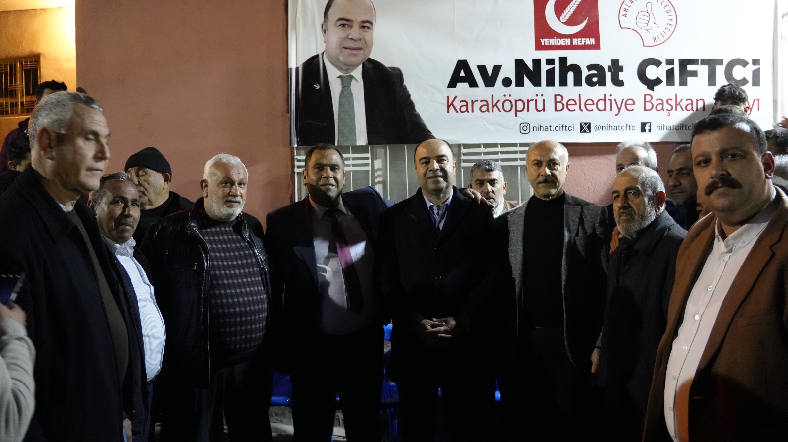 Nihat Çiftçi: "Benim Kapım Vatandaşlara Her Zaman Açık Olacak"