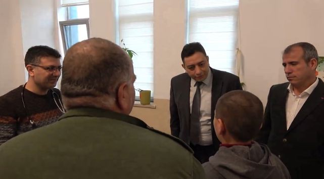 Müdür Solmaz, Suruç hastanesinde incelemelerde bulundu!