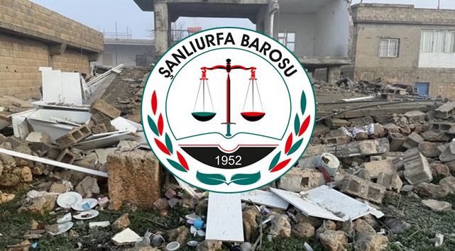 Şanlıurfa Barosu, tedbirsizlik 2 kişiyi hayattan kopardı!