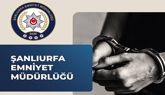 Firari şahıs Viranşehir'de yapılan operasyon'da tutuklandı!