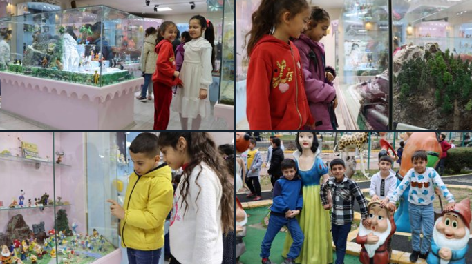 Oyun ve oyuncak müzesi'nden çocuklar doyasıya eğleniyor