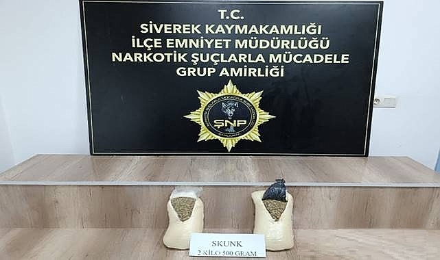 Siverek'te durdurulan araçta uyuşturucu madde ele geçirildi