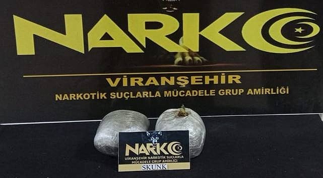 Viranşehir'de 2 kilo 200 gram uyuşturucu madde ele geçirildi