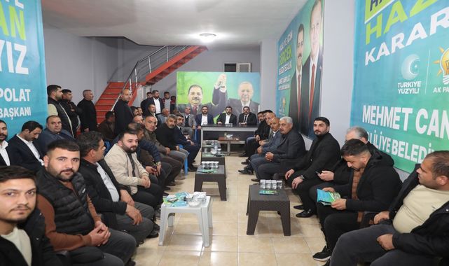 Başkan Canpolat'a Süleymaniyelilerden tam destek