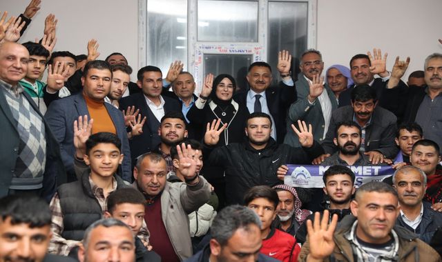 Eyyübiye'de aşiretlerden Mehmet Kuş'a tam destek