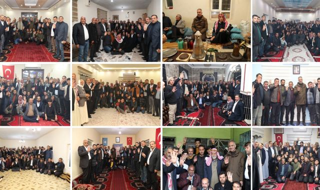 Eyyübiye kırsalında AK Parti'den başka parti yok