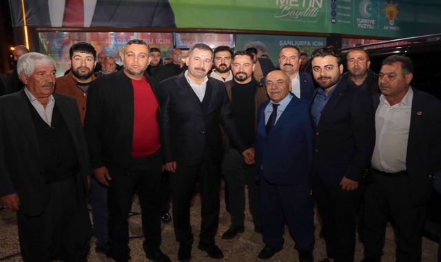 Başkan Baydilli'ye seçim ofisinde destek artıyor