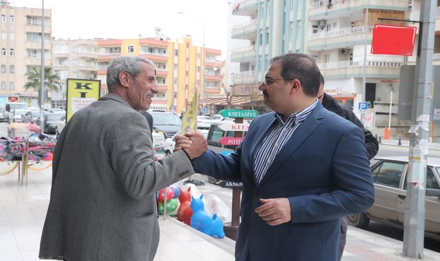 Başkan Canpolat, ilçe esnafıyla iç içe olmaya devam ediyor