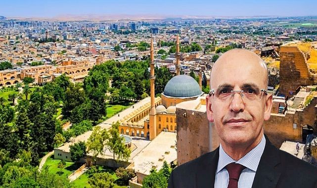 Maliye Bakanı Şimşek, Şanlıurfa'ya geliyor