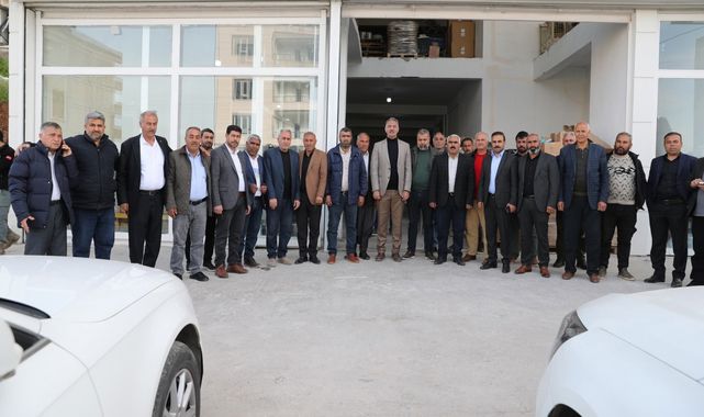 Eyyübiye esnafı Başkan Kuş'un yanında