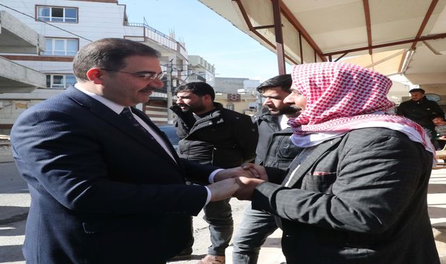 Haliliye karşıyaka esnafından Başkan Canpolat'a büyük teveccüh