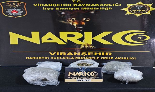 Viranşehir'de uyuşturucu operasyon! 2 gözaltı