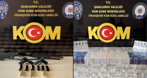 Viranşehir'de kaçakçılık operasyonu! 1 tutuklama