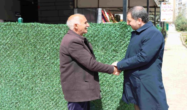Başkan Baydilli Seyrantepeli vatandaşlara projelerini anlattı