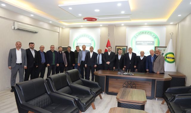 Zahireciler Borsa Esnafından Başkan Beyazgül'e tam destek