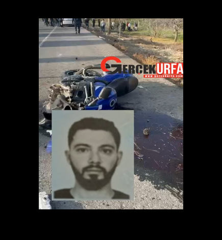 Urfa’da feci kaza! Motoruyla yarışan genç hayatını kaybetti