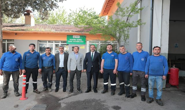 Başkanvekili Aksoy, personelin bayramını kutladı