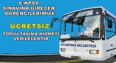 Ceylanpınar Belediyesi'nden örnek davranış: Ücretsiz taşıma yapılacak!