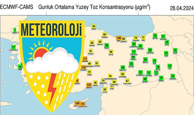 Meteoroloji, Şanlıurfa için toz taşınımı uyarısında bulundu