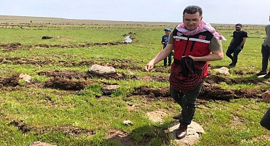 Urfa’da Karacadağ pirinci toprakla buluştu