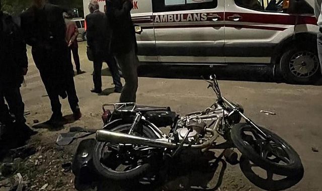 Siverek'de trafik kazası! Motosiklet sürücüsü yaralı