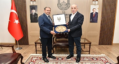 Ergün Atalay'dan Vali Hasan Şıldak'a ziyaret