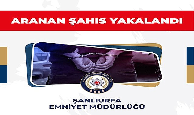 Hırsızlık suçundan arana şahıs, Akçakale'de yakalandı!