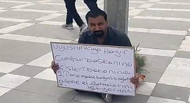 Şanlıurfa'da bir baba isyan etti, çocukları için yardım istedi