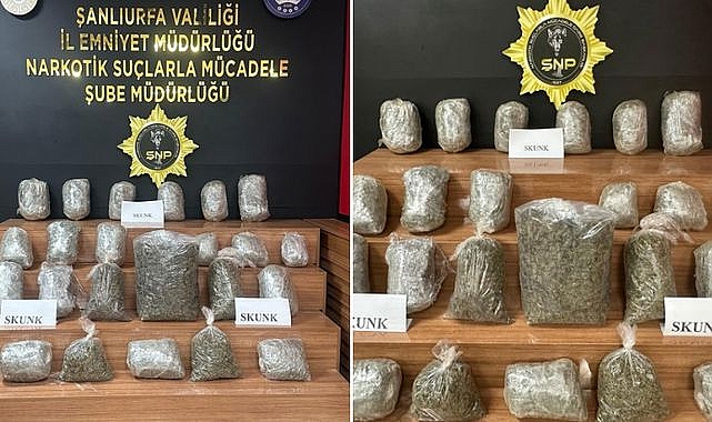 Şanlıurfa'da gerçekleştirilen operasyonda uyuşturucu ele geçirildi, 1 kişi gözaltına alındı