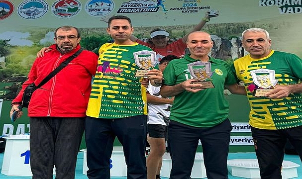 Şanlıurfalı Maratonculardan Kayseri Yarı Maratonu'nda Büyük Başarı