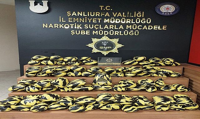 Şanlıurfa'da Büyük Uyuşturucu Operasyonu! 2 Şüpheli Gözaltında