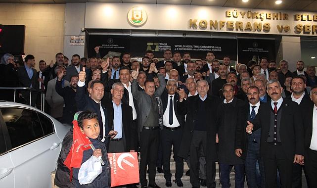 Ahmet Yetimoğlu, Şanlıurfa İl Başkanlığı'na Yeniden Seçildi!