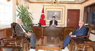 İhsan Değirmenci’den Kaymakam Uzun’a Ziyaret