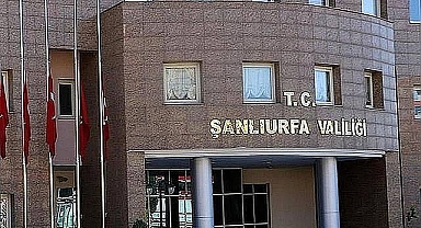 Bugün Yaşanan Olayda  Şanlıurfa Valiliği Açıklama Yaptı!
